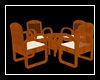 ~M~WOODEN CHAIRS SET