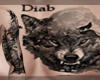 CH! Diab Wolf Tatto
