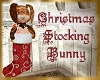 Christmas Stocking Bunny