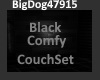 [BD]BlackComfyCouchSet