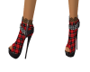dee plaid ankle boots