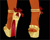 golden heels