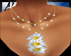 DAISY n PEARLS NECKLACE 