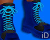 Glow Boots Blue