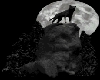 Wolf Silhouette gif.