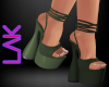 Paulina heels green