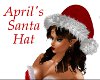 ~K~April's Santa Hat w H