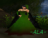 -ALA-Cloaked Elven Gown