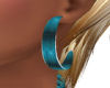 Blue/Green Earring