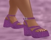Purple Merle Sandals
