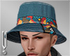 -V- Pop Denim Hat M