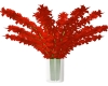 Red Decor Plant
