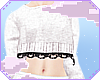 ø Lace-trim crop ~ Blk