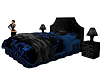 ~Li~Blue Black Bed