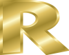 LWR}3D Letter R