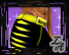 [LA] Yellow rave shorts