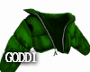 Green Puff Jacket -RQ-