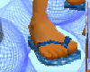 [TGUU]Blue flip flops
