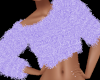Nadia Purple Fur Sweater
