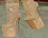 Elegant Gold Heel