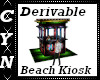 Derivable Beach Kiosk