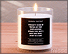 $ Just In Case Candle