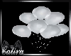 White Balloons Bouquet