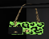Green Cheetah CC FlapBag