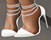 white pearly shoes