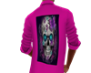 pink candyskull top Male