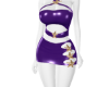 4/11 maid Mini dress Pur