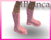 21B-pink snow boots