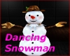 Dancing snowman