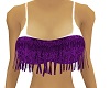 Purple Frilled Top
