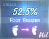 M~ Foot Scaler 52.5%