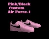 D3~Pink/Black Air Force1
