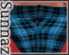 (S1)Hipster Plaid Blue