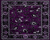 Oriental purple rug