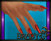 [B]salmon glam nails