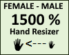 Hand Scaler 1500%