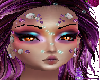 Plum Mermaid Face Gems