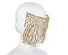 A^ Silver Fringe Veil