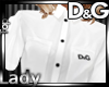 D&G White Smart Shirt