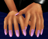 Small hands/Pink nails