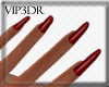 3DR Red nails