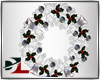 X-mas wreath white