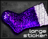 SP* STOCKING purple (1)L