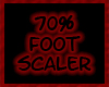 70% Foot Scaler