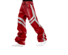 KG| Uni-Red Leather Pant