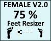 Feet Scaler 75% V2.0